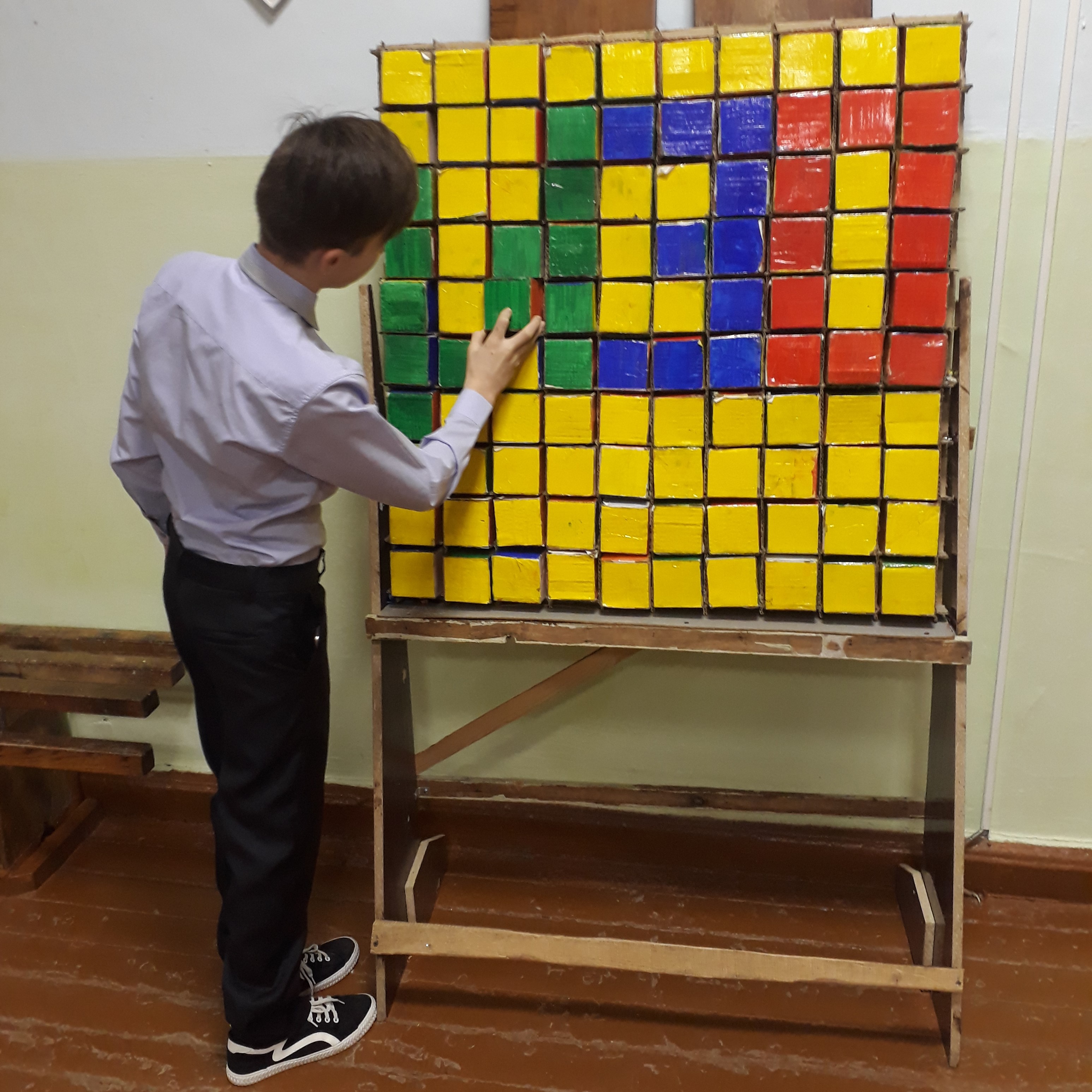 Игра-мозаика «100 кубиков»