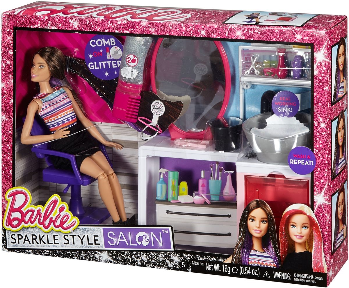 Barbie® Набор для создания блестящих причёсок