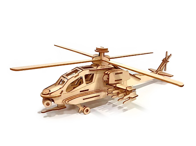 Сборная модель «Ударный вертолет AH-64 Апач»