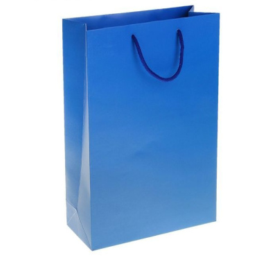 синий пакет