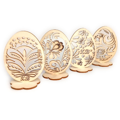 Сборная деревянная модель «Пасхальные яйца»