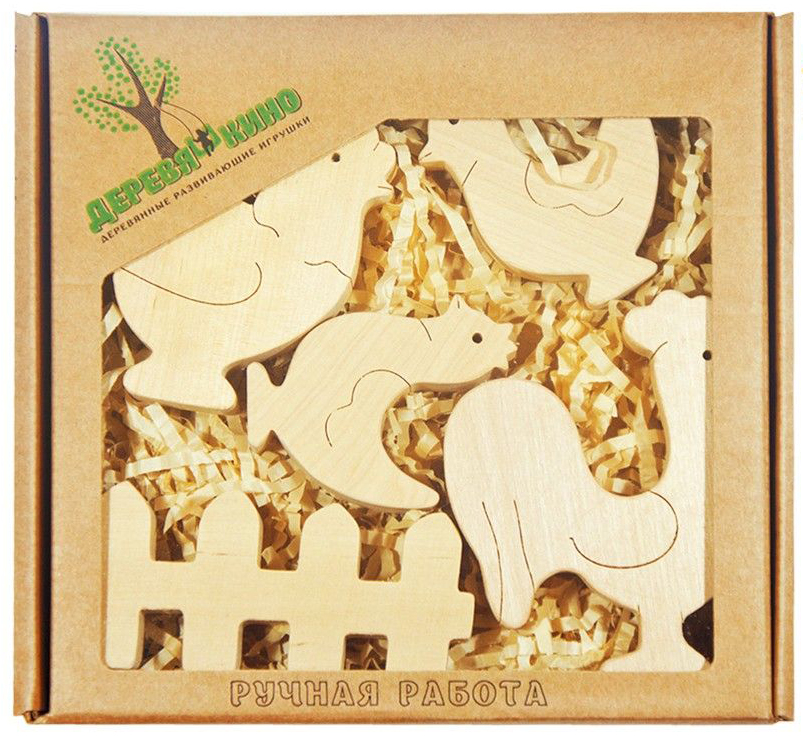 Набор деревянных фигурок «Птичник»