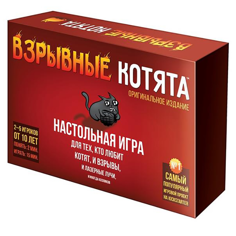 Настольная игра «Взрывные котята», Hobby World