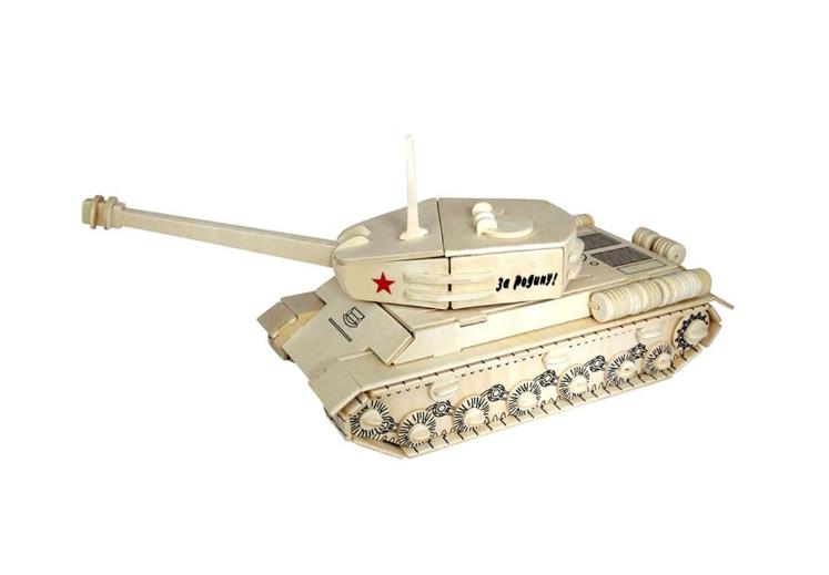 Модель из дерева танка Т-60