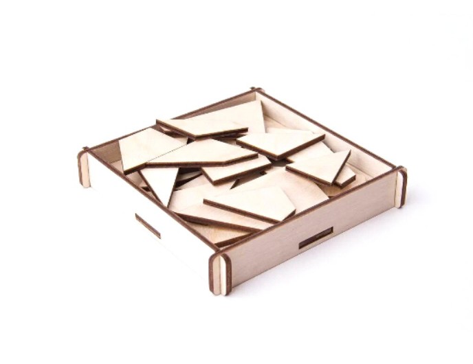 Деревянная игра-головоломка IQ «Отдых», бренд «Сибирские игрушки»