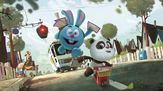 Мультфильм «Панда и Крош» от создателей «Смешариков» вышел в России