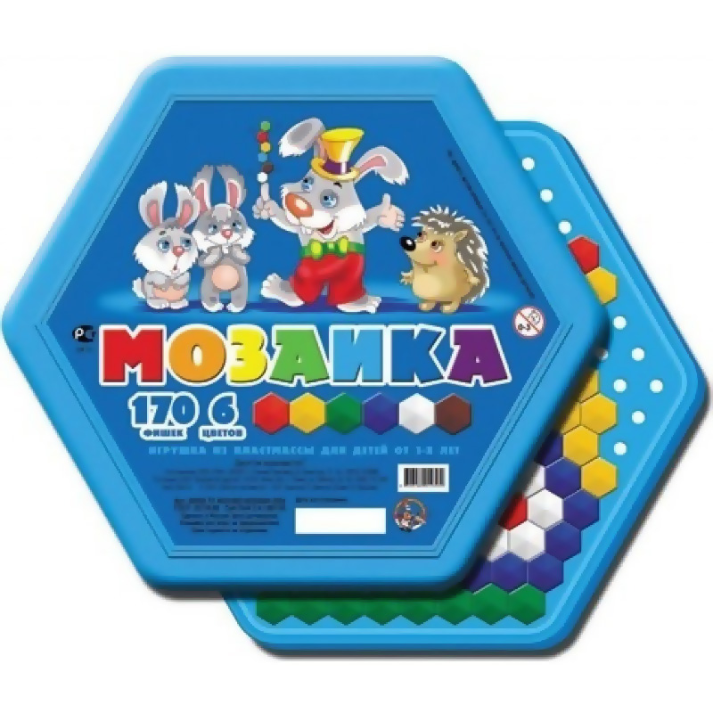 Мозаика шестигранная, в асс.