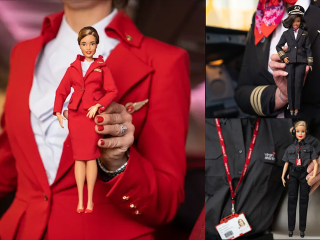 Mattel и британские авиалинии Virgin Atlanti анонсировали три новые куклы Barbie