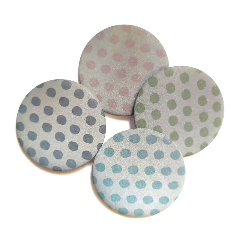 Значок световозвращающий "Горошины" круглый, Coreflect