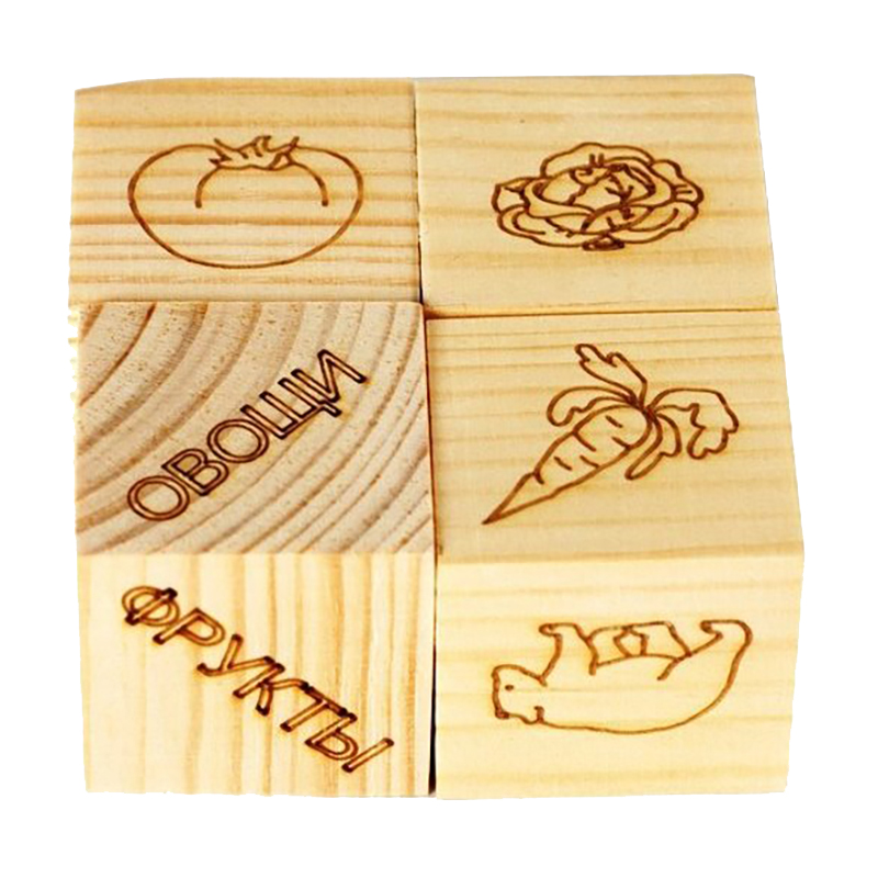 Набор из 4 кубиков «Мои первые ассоциации», Анданте