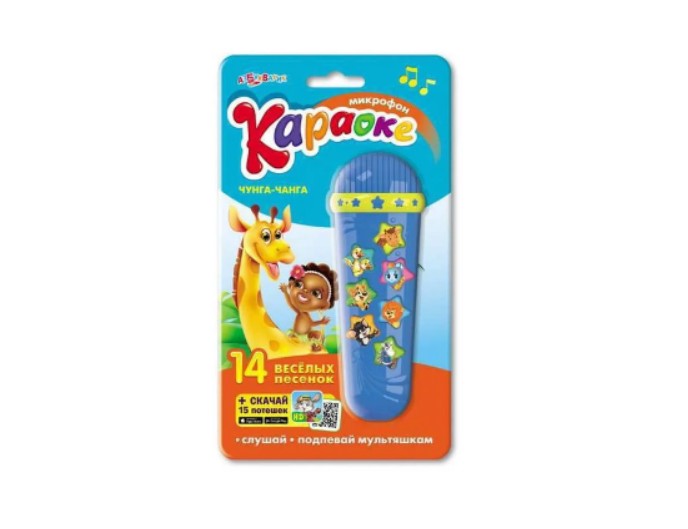 Детский микрофон-караоке «Чунга-Чанга», ТМ «Азбукварик»