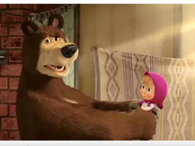 Мультсериал "Маша и Медведь" вошел в пятерку любимых детских шоу в мире