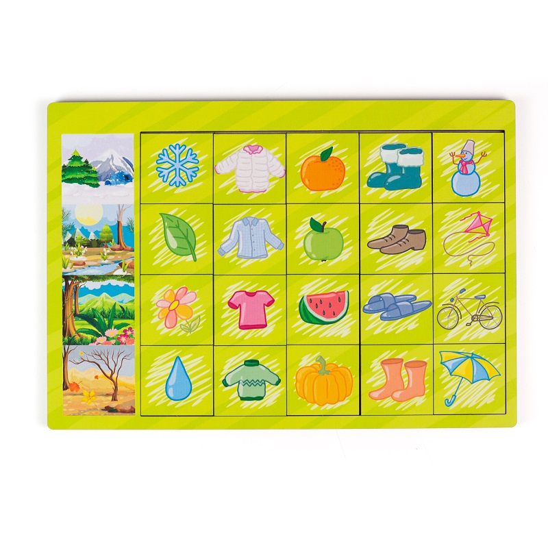 Логические цепочки «Времена года», Сибирские игрушки