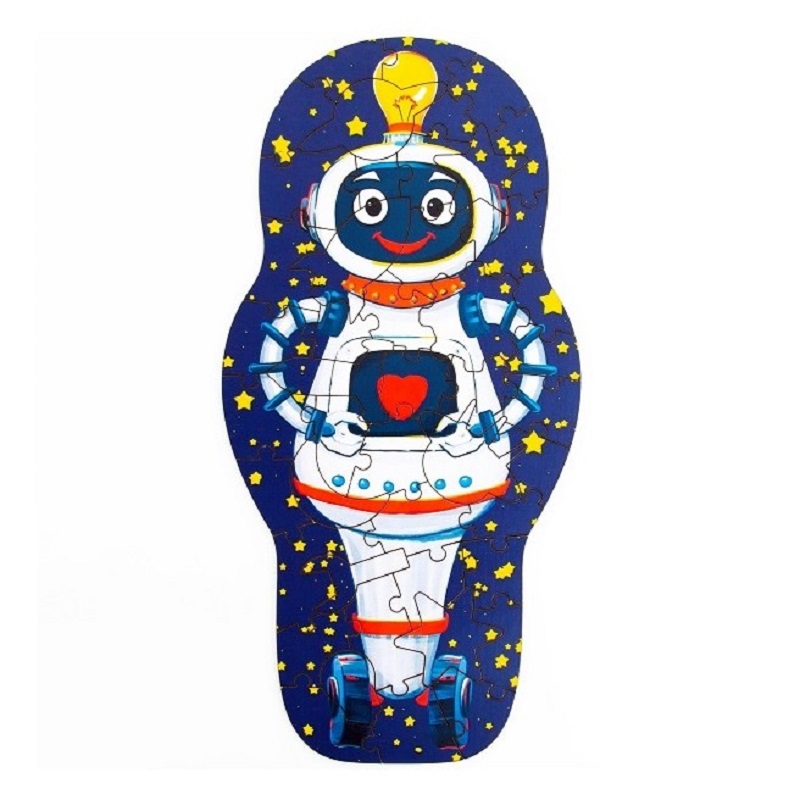 Пазл «Робот», Сибирские игрушки