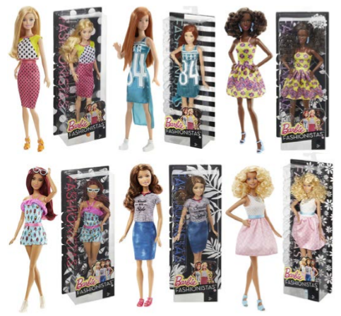 Новая линейка Barbie® Fashionistas – найди свой стиль!