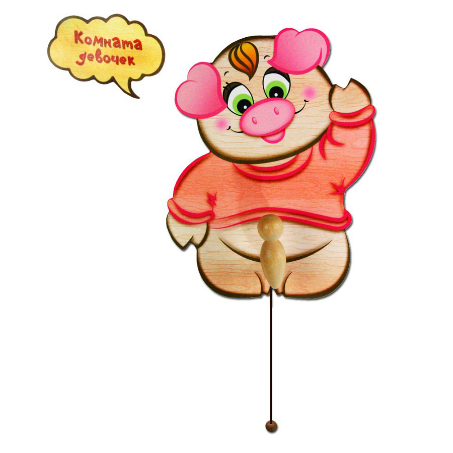 Деревянная стукалка «Хрюшка Нюшечка»