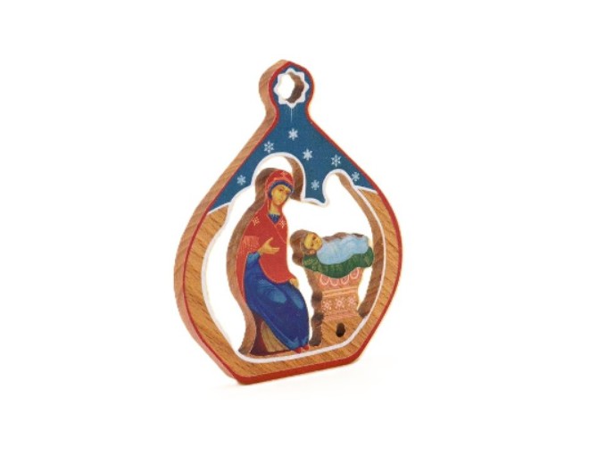 Рождественский медальон, ТМ «Царицынская игрушка»