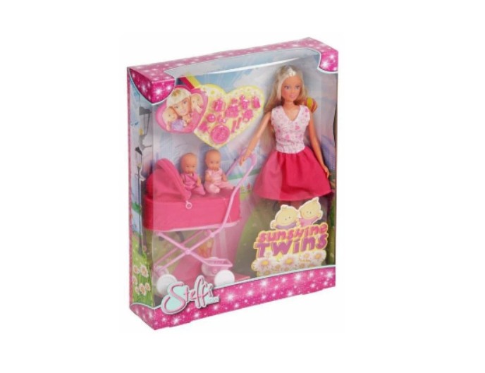 Кукла Штеффи с игровым набором «Sunshine twins», бренд Simba 