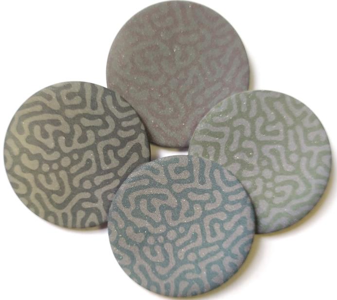 Значок световозвращающий "Лабиринт" круглый, Coreflect