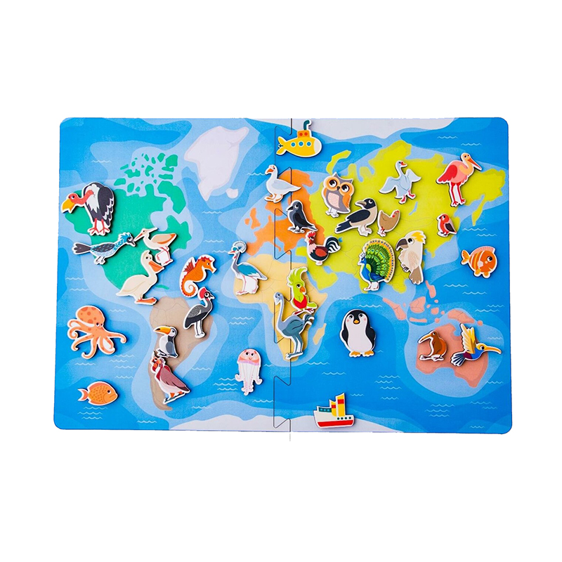 Липучка «Карта. Птицы», Сибирские игрушки