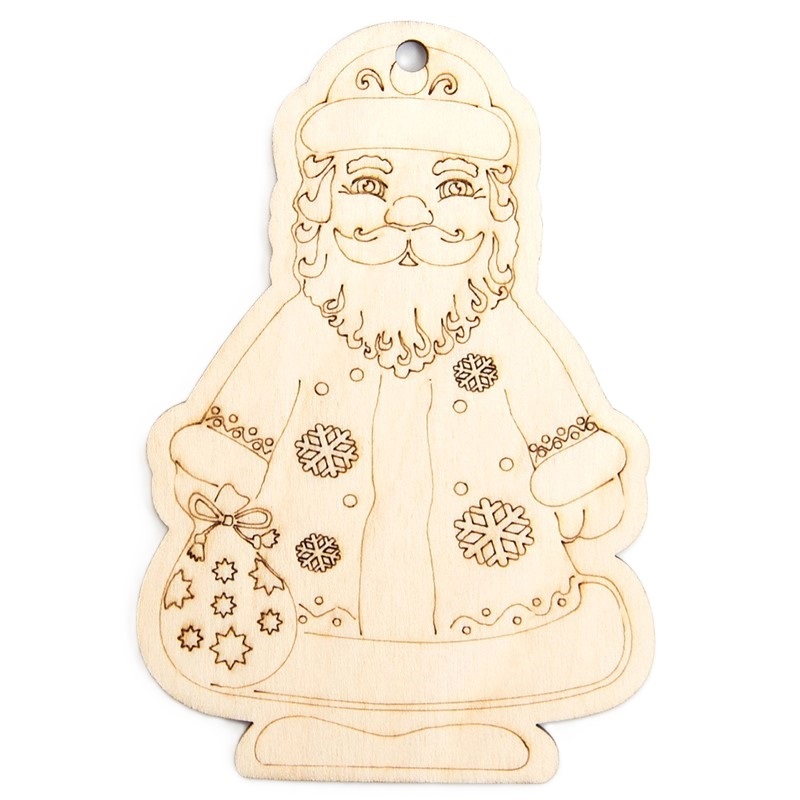 Подвеска новогодняя «Дед Мороз», Сибирские игрушки