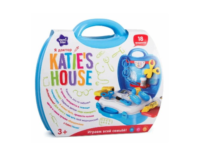 Игровой набор в чемоданчике «Я доктор», бренд Demi Star