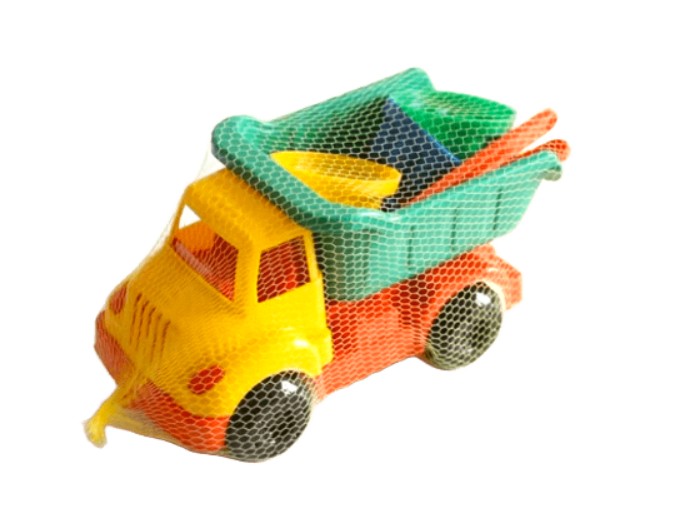 Игрушка пластиковая «Самосвал мини» с набором для песочницы, Детское издательство «Улыбка»