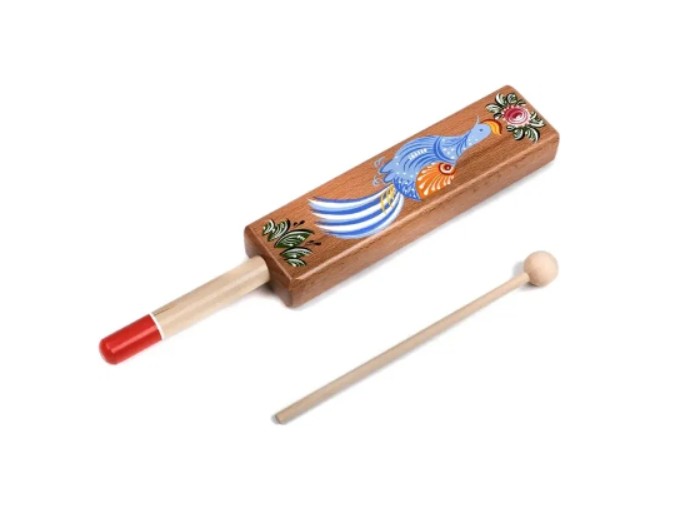 Русский народный шумовой инструмент «Рубель», ТМ «Мастерская Сереброва»