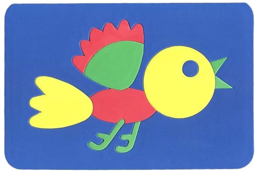 Мягкие пазлы для самых маленьких «Птичка»