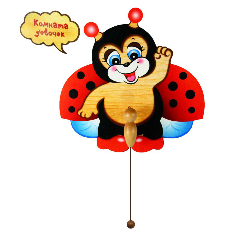 Деревянная стукалка «Божья коровка Алька»