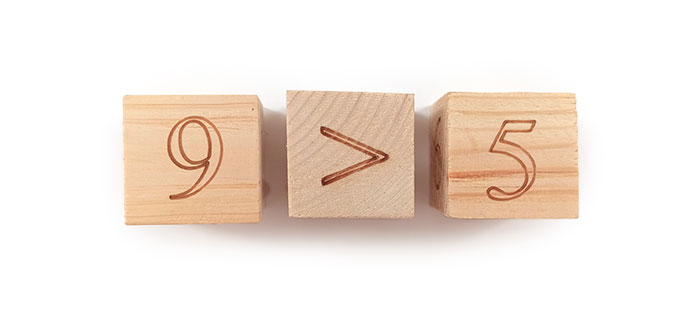 Деревянные кубики «Цифры и знаки»