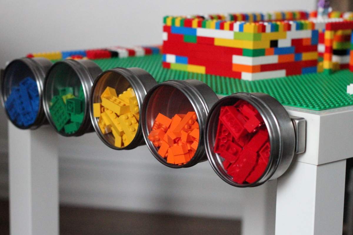 Баночки для хранения Лего