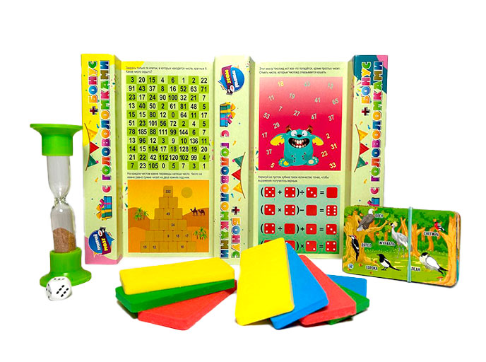 Настольная игра «Картинка-вопрос. Животные», общий вид