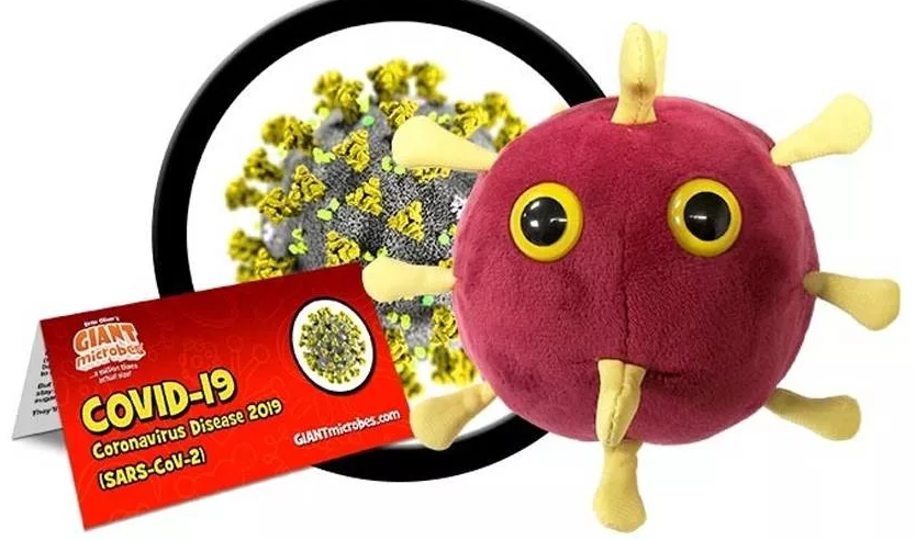 Игрушка коронавирус