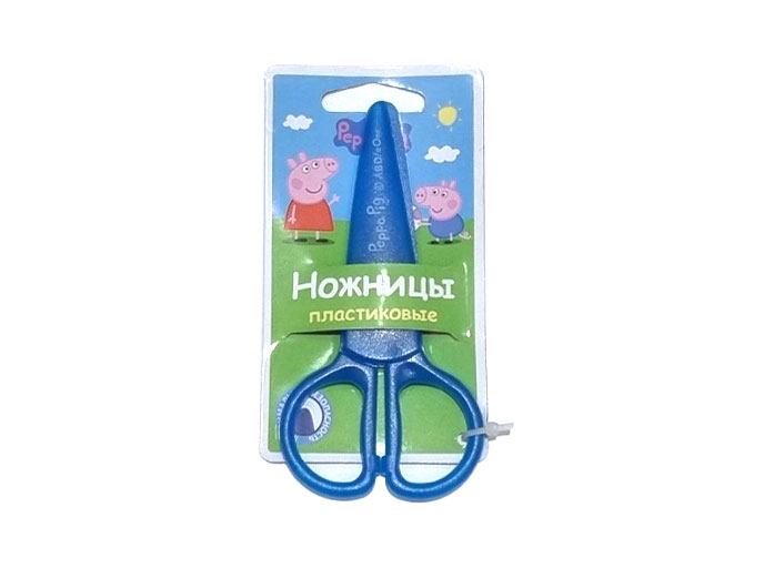 Ножницы детские пластиковые, в упаковке