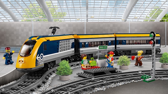 LEGO City Пассажирский поезд