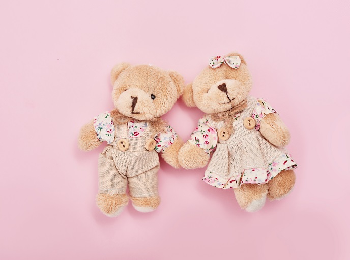 Два игрушечных медведя