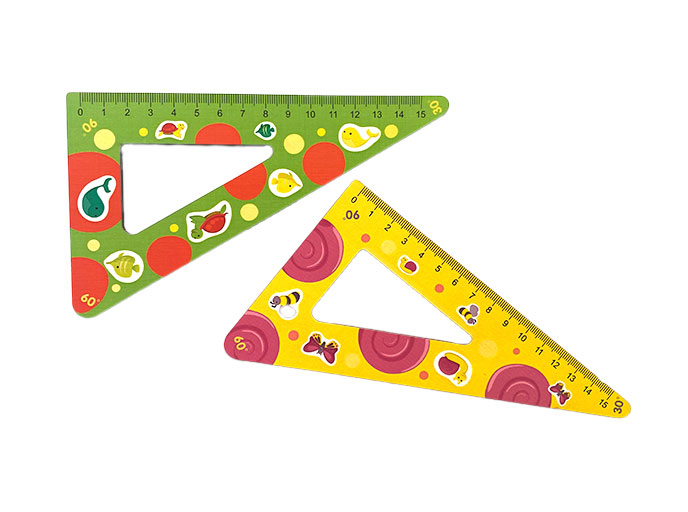 Угольник деревянный, ТМ Сибирские игрушки, общий вид