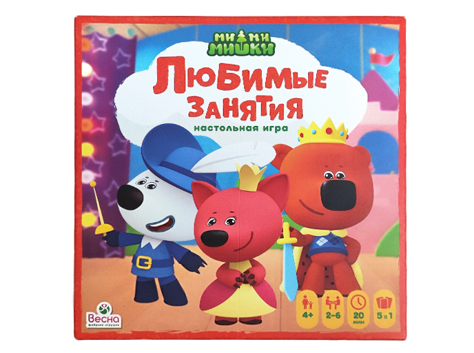 Настольная игра «Ми-ми-мишки. Любимые занятия»