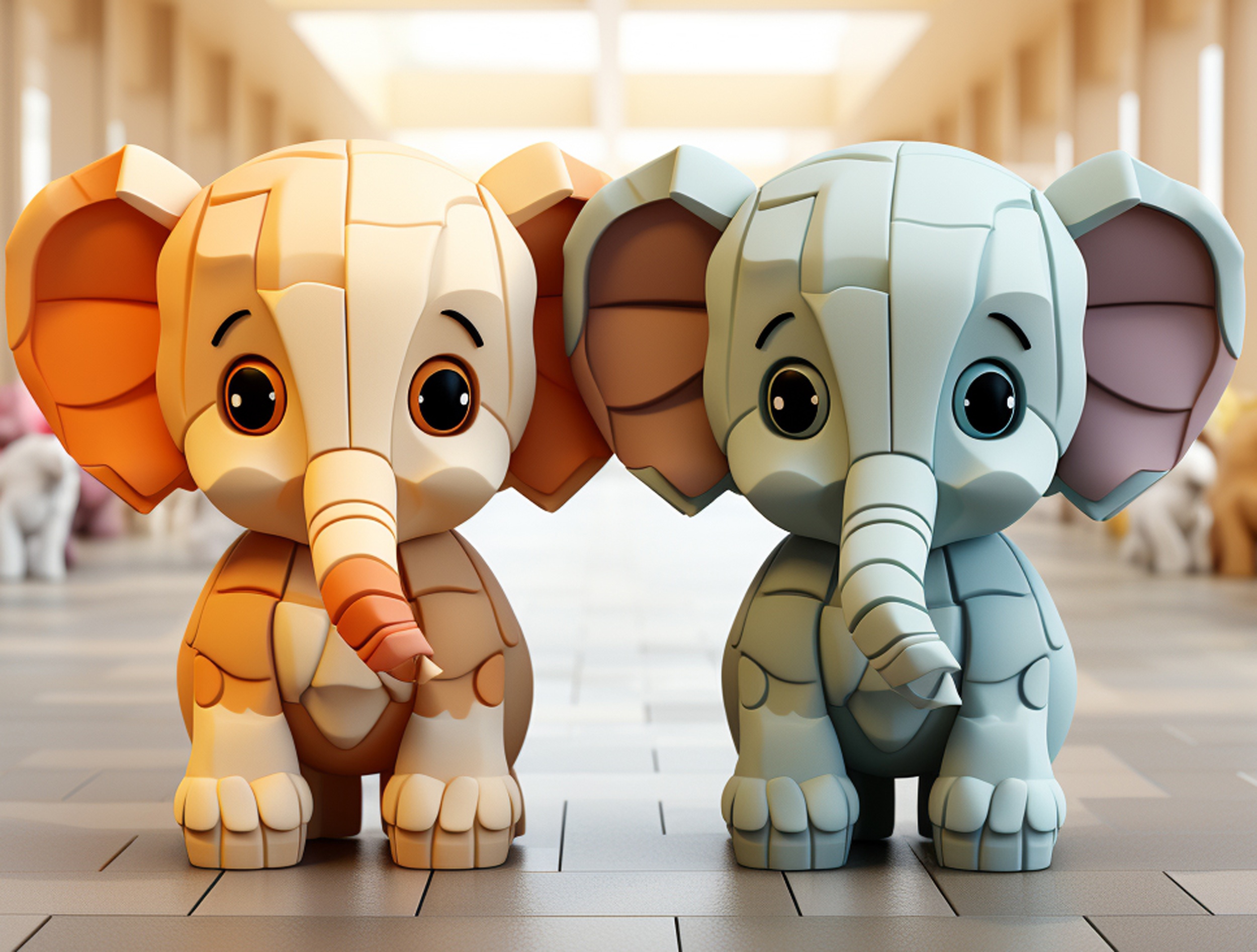2 cute-textured-elephants-indoors.jpg