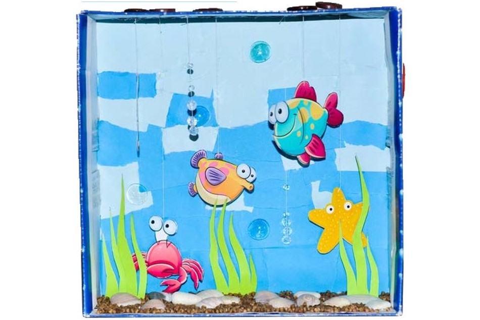 Мини-аквариум своими руками - забавная игра для детей! | VK