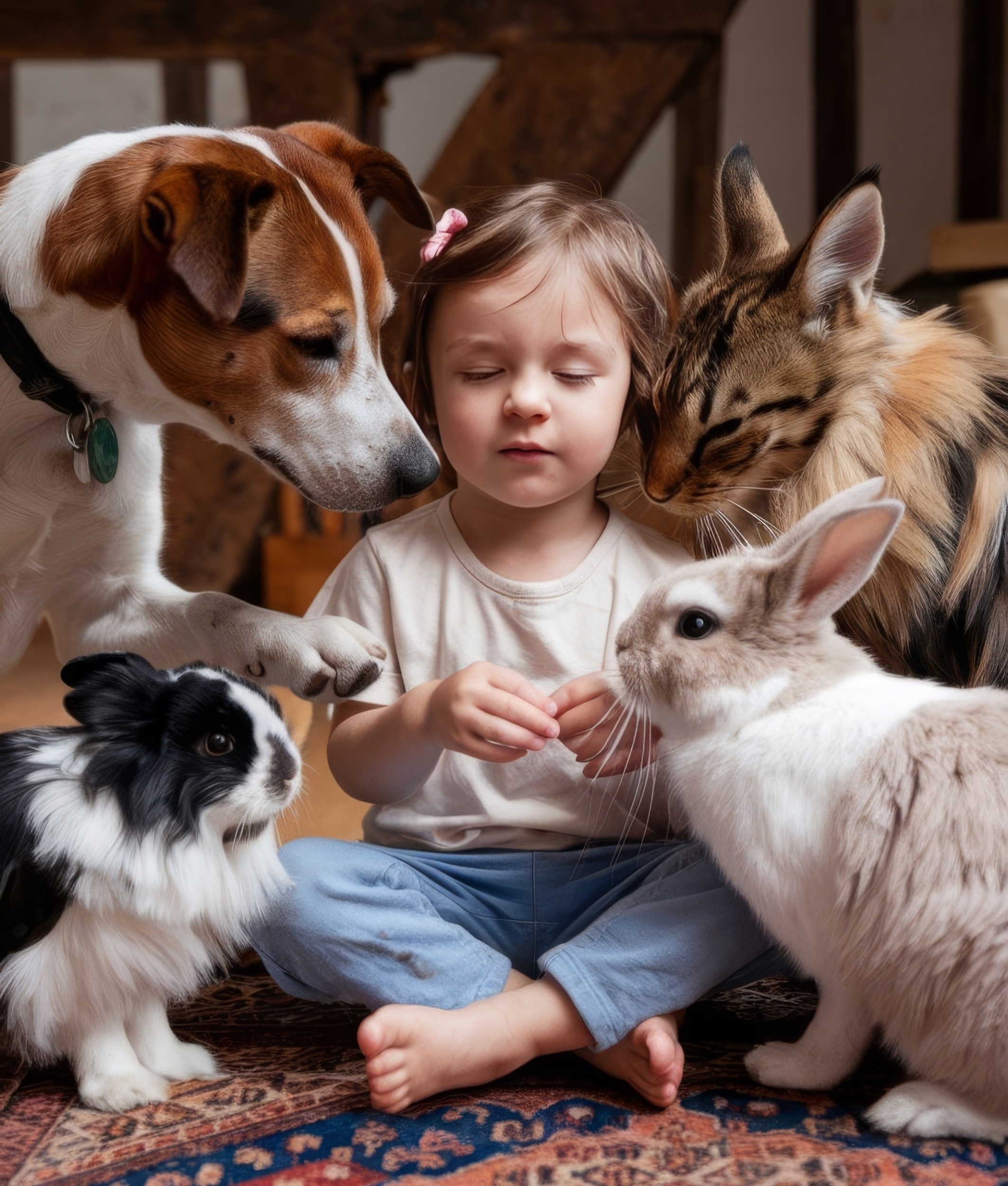 4 pets-giving-their-love-small-children.jpg 4 pets-giving-their-love-small-children.jpg