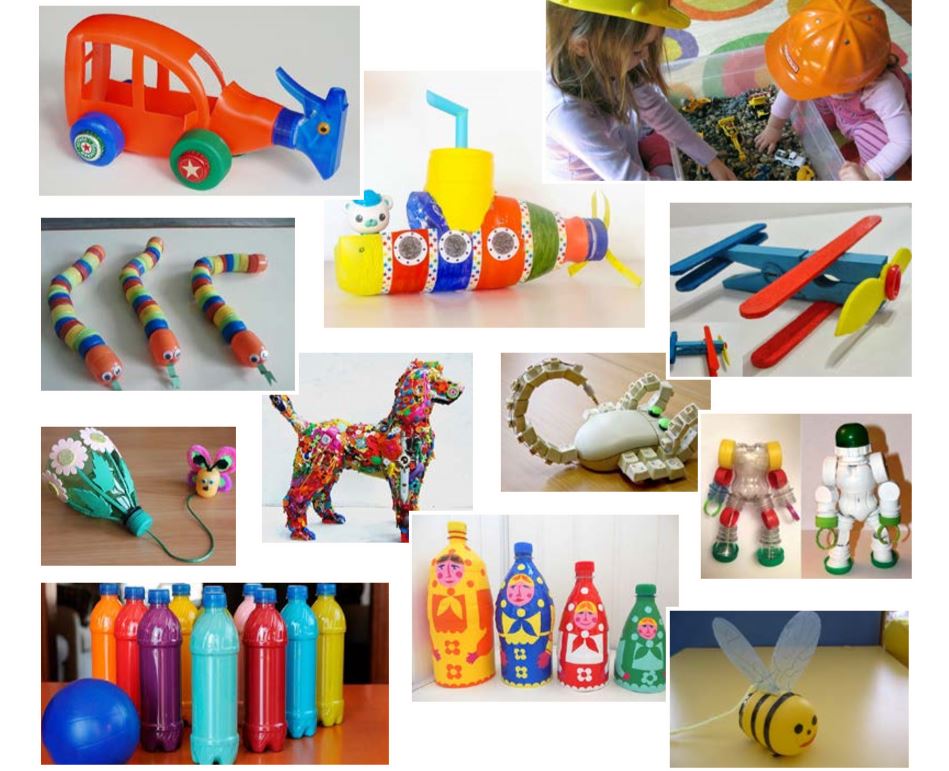 Идеи игрушек из подручных материалов