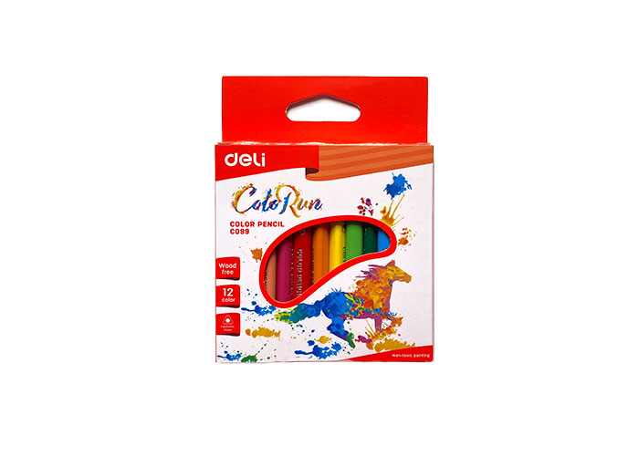 Набор цветных карандашей Deli Color Run, общий вид