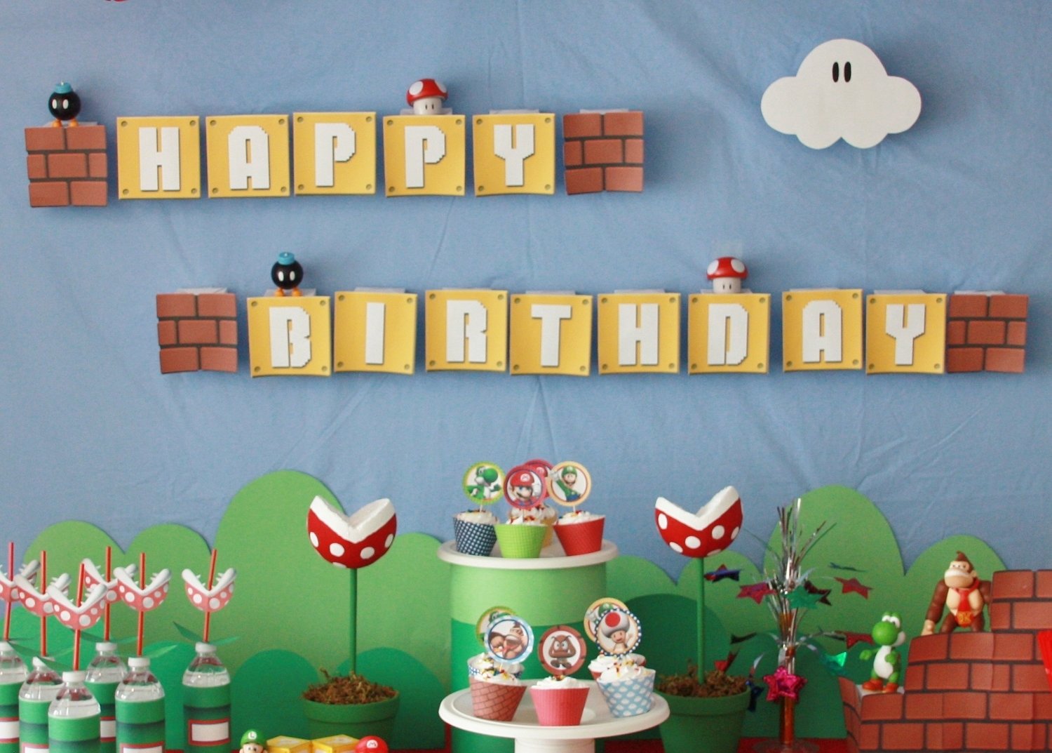 День рождения в стиле Супер Марио