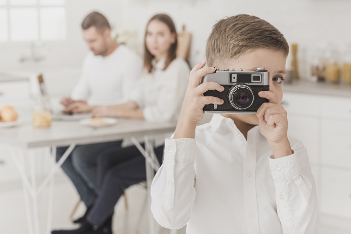 Учим ребенка фотографировать