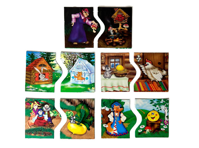 Развивающая настольная игра «Из какой мы сказки», играем