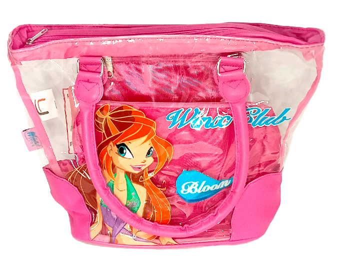 Прозрачная пляжная сумка Winx Club