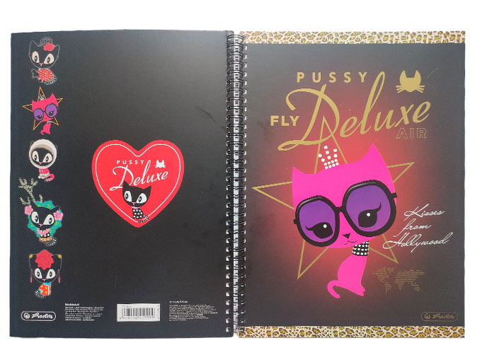 Блокнот (тетрадь) Pussy Deluxe, разворот