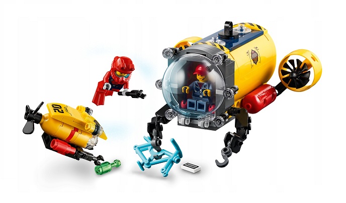 LEGO City Океан исследовательская подводная лодка